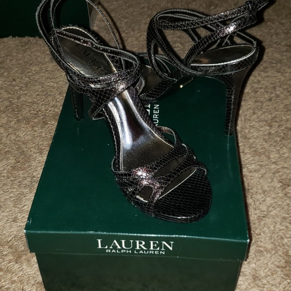 Ralph Lauren Stappy Heel